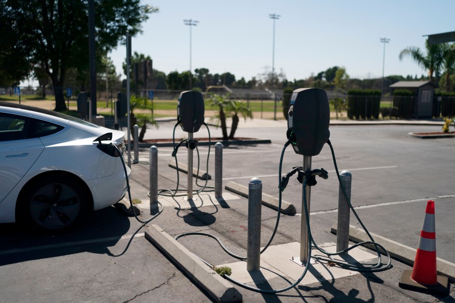Electric vehicle chargers in California