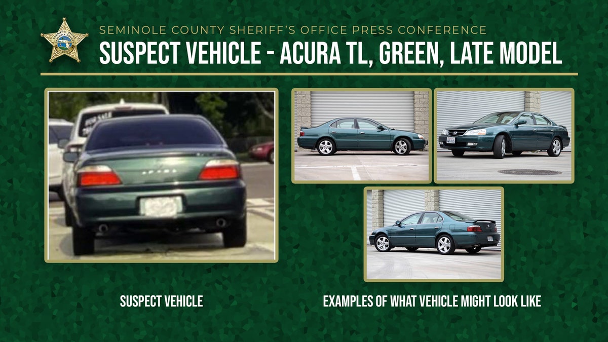 FL suspect green Acura