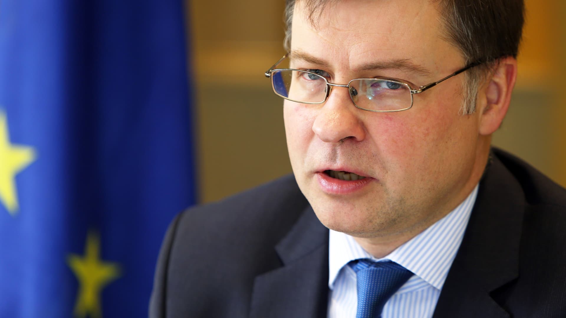 European Union trade commissioner Valdis Dombrovskis
